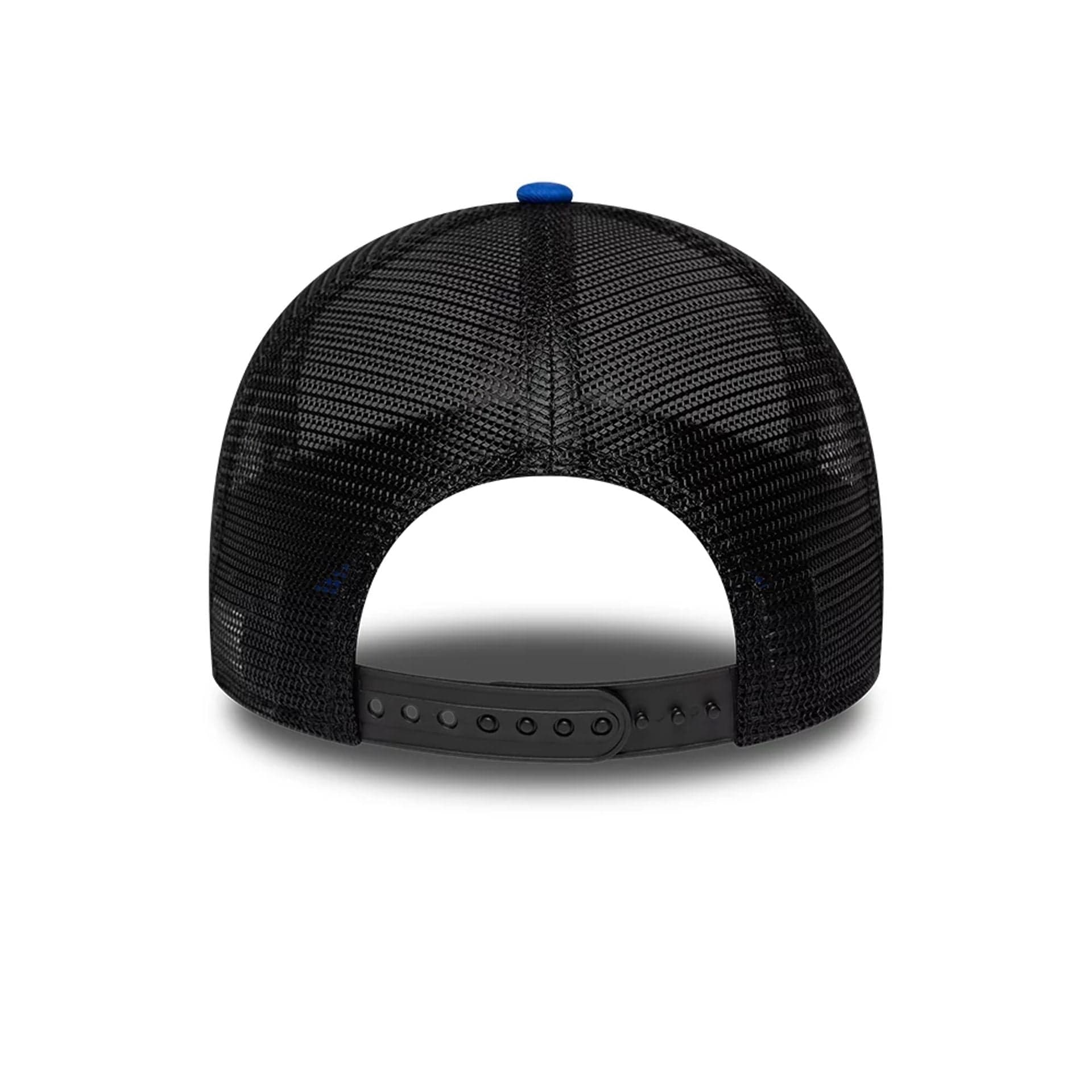 Pictured is this Visa Cash App Racing Bulls Essential 9FORTY A-Frame Trucker Adjustable cap in white. 4