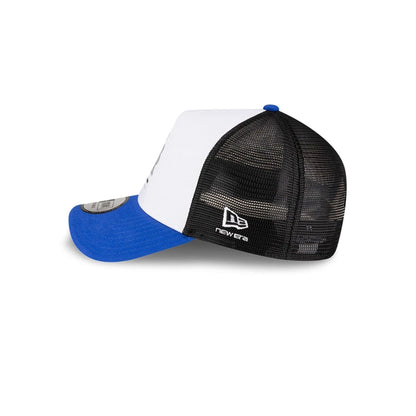 Pictured is this Visa Cash App Racing Bulls Essential 9FORTY A-Frame Trucker Adjustable cap in white. 6