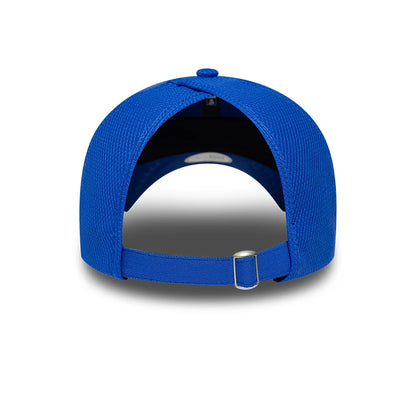 Pictured is this Womens Visa Cash App Racing Bulls Open Back cap in bright blue. 2