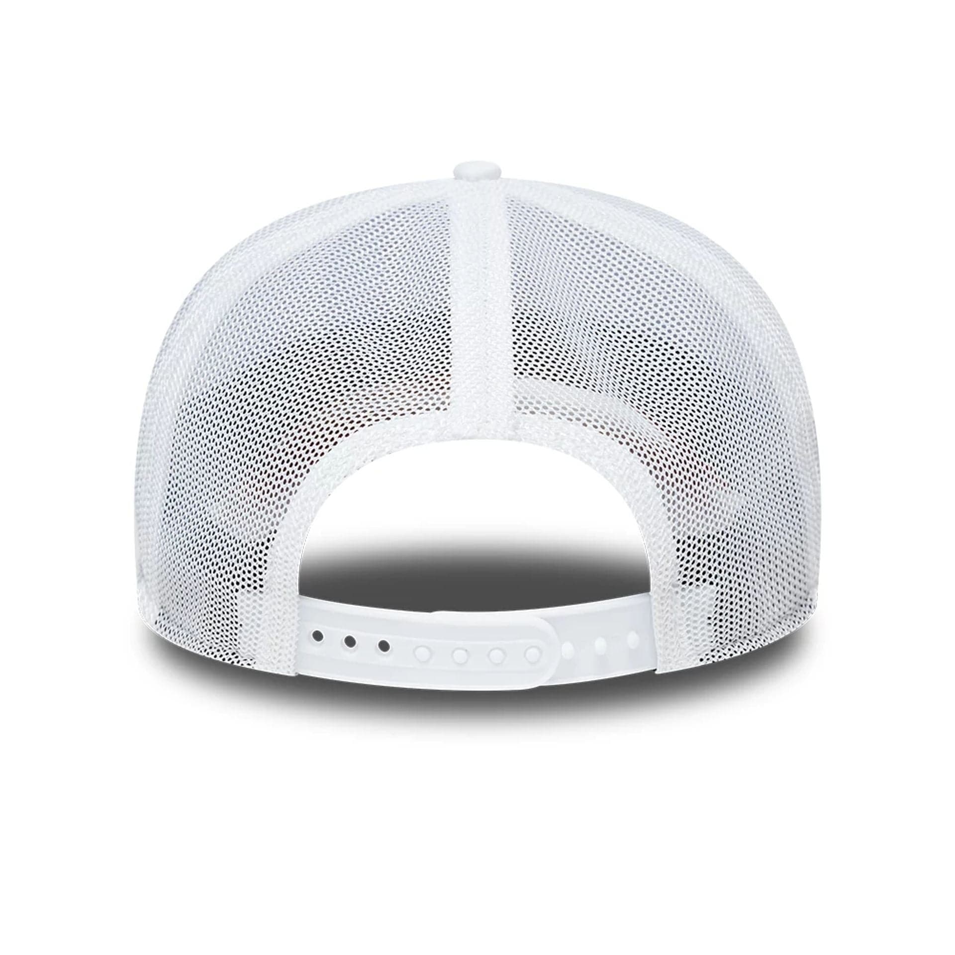 Pictured is this Alpine Racing Silverstone Race Special 9SEVENTY Stretch Snap Adjustable cap in white. 6