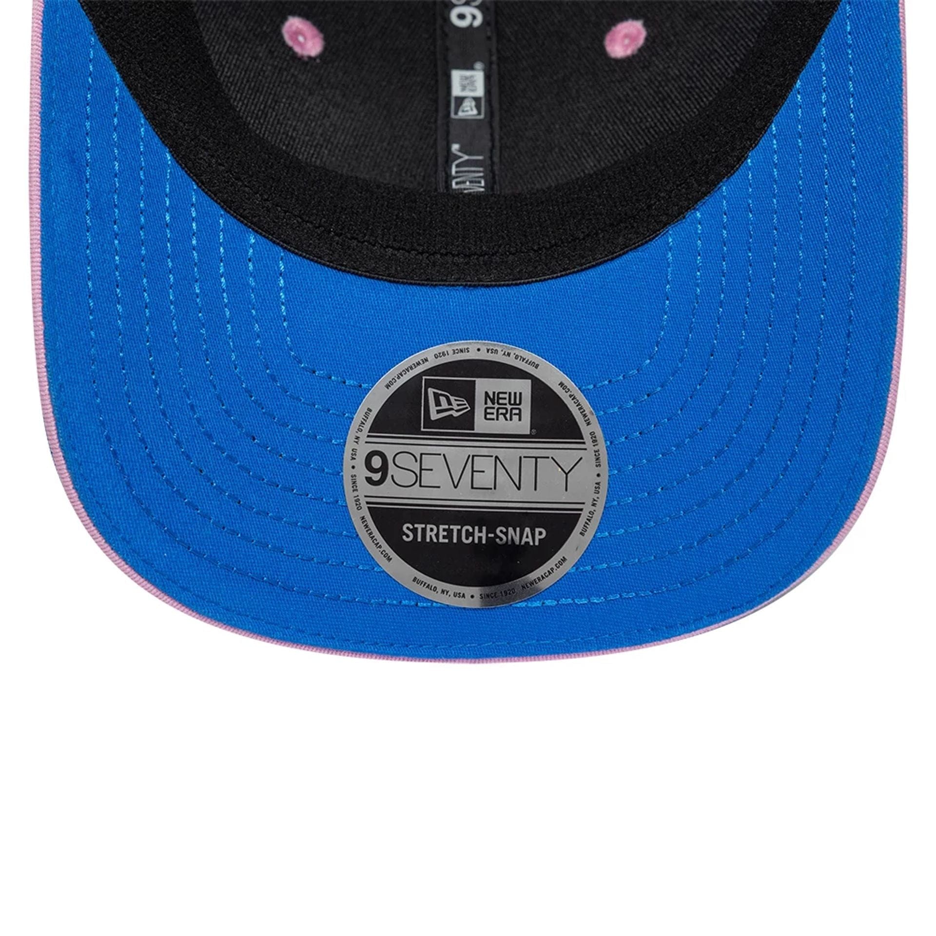 Pictured is this Franco Colapinto Alpine Racing 9SEVENTY Stretch Snap Adjustable cap in blue. 5