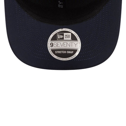 Pictured is this Isack Hadjar Red Bull Racing Miami Race Special 9SEVENTY Stretch Snap Adjustable cap in navy. 7