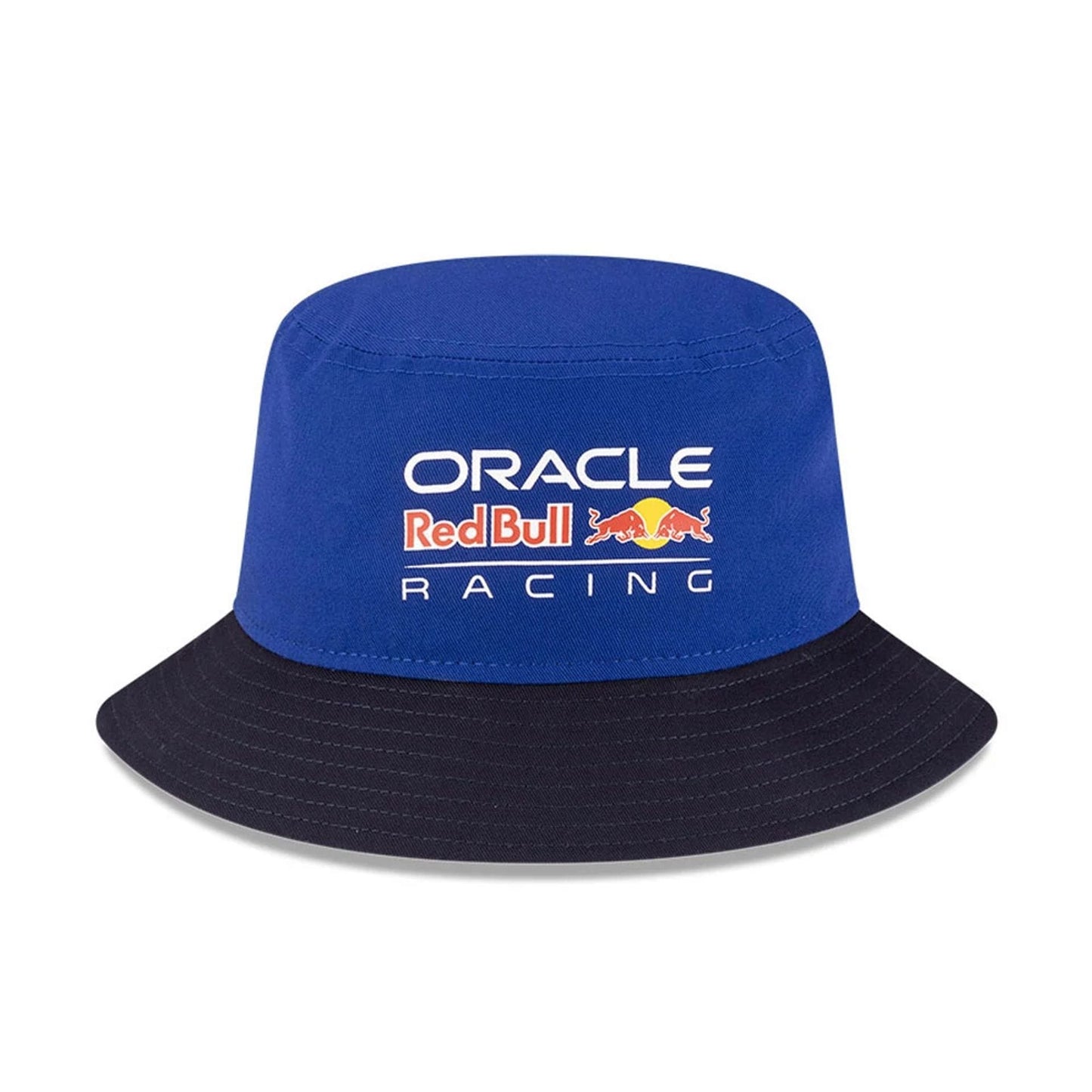 Pictured is this Essential Red Bull Racing Bucket hat in dark blue. 2