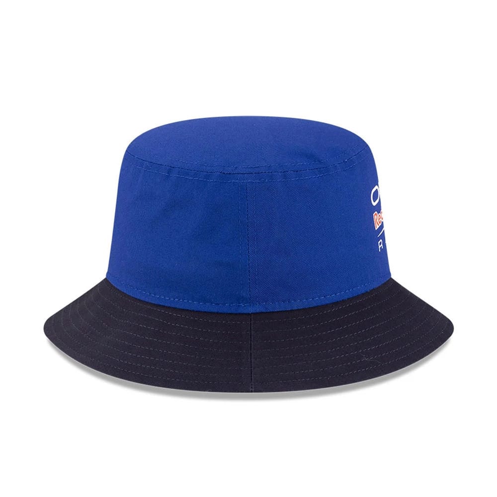 Pictured is this Essential Red Bull Racing Bucket hat in dark blue. 6