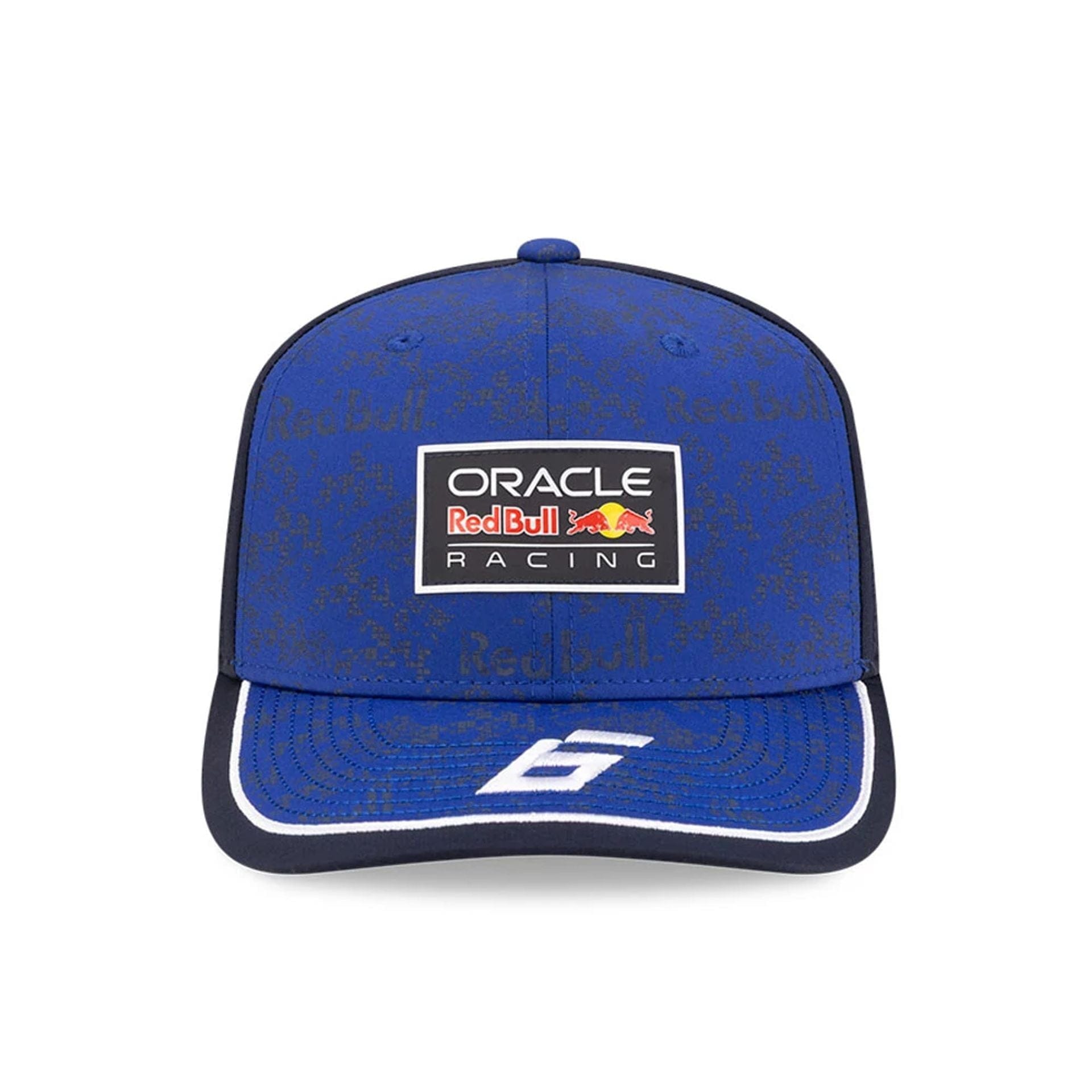 Pictured is this Replica Isack Hadjar Red Bull Racing 9SEVENTY Stretch Snap Adjustable cap in dark blue. 3