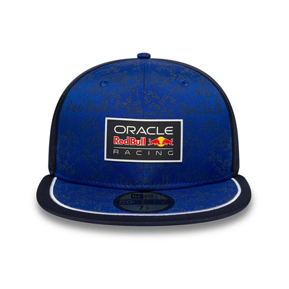 Pictured is this Red Bull Racing 59FIFTY Fitted cap in dark blue. 2