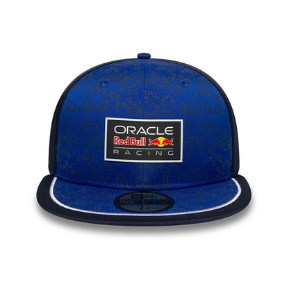 Pictured is this Red Bull Racing 59FIFTY Fitted cap in dark blue. 2