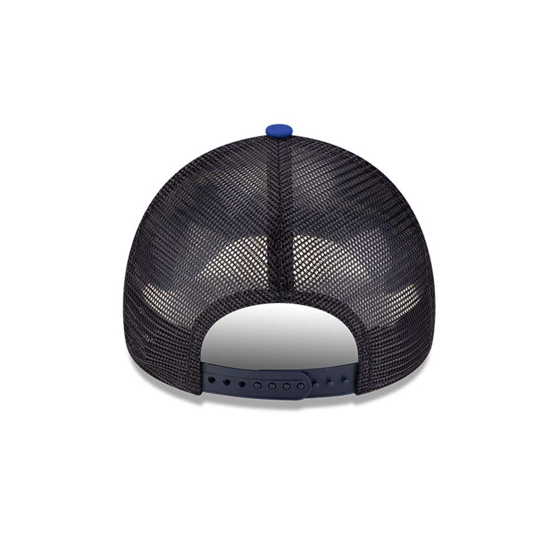 Pictured is this Essential Red Bull Racing 9FORTY A-Frame Trucker Adjustable cap in dark blue. 4