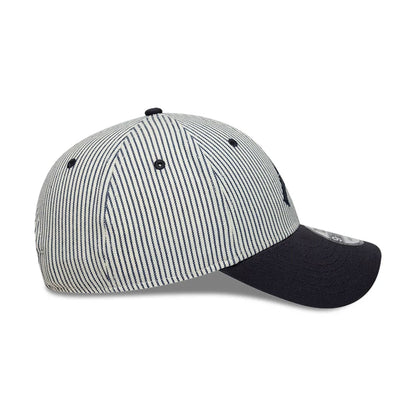 Pictured is this Pinstripe Paris Saint Germain 9FORTY cap in navy. 6