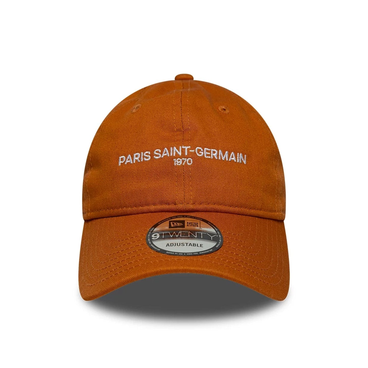 Pictured is this Paris Saint Germain 9TWENTY cap in brown. 2