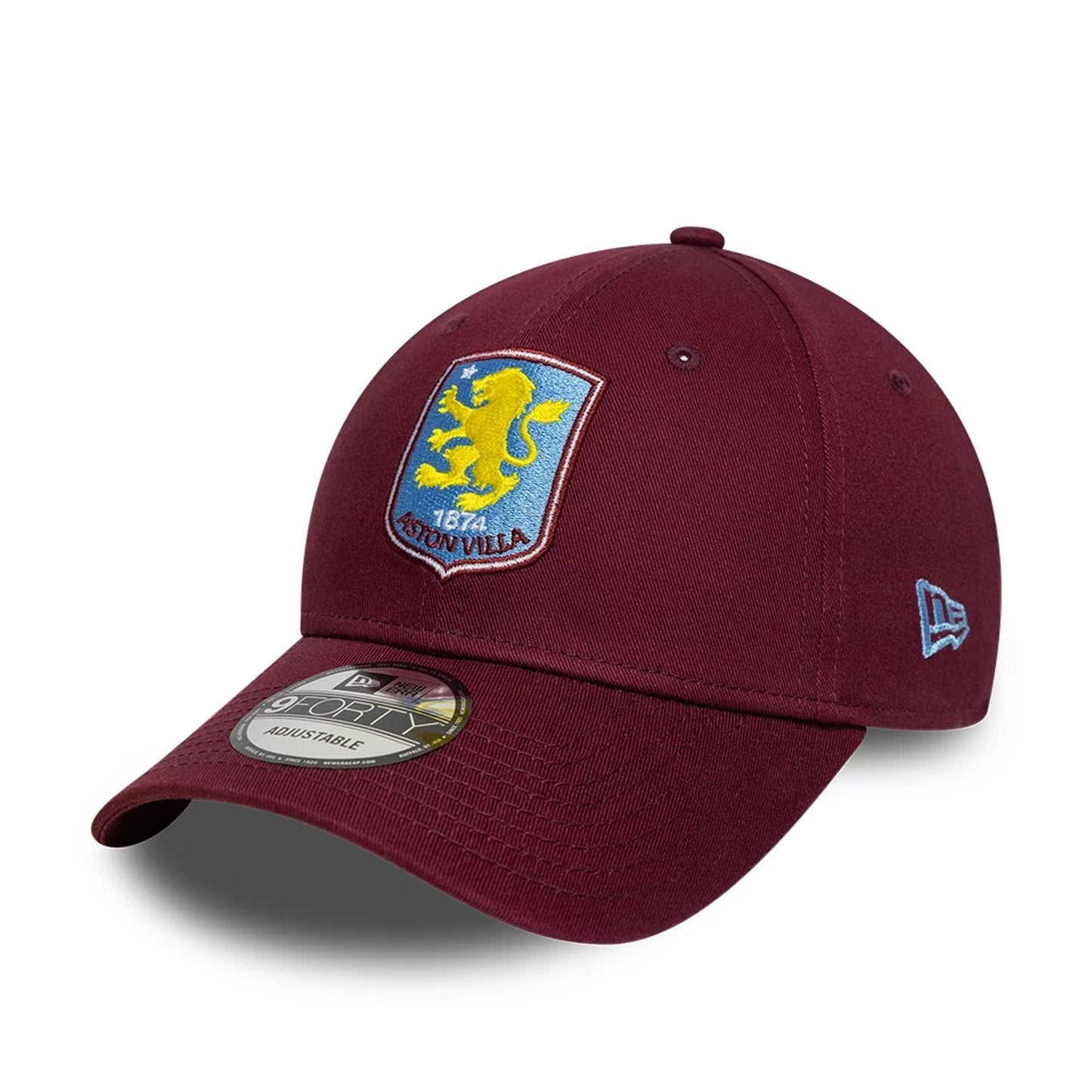 Pictured is this Core Aston Villa FC 9FORTY cap in dark red. 1
