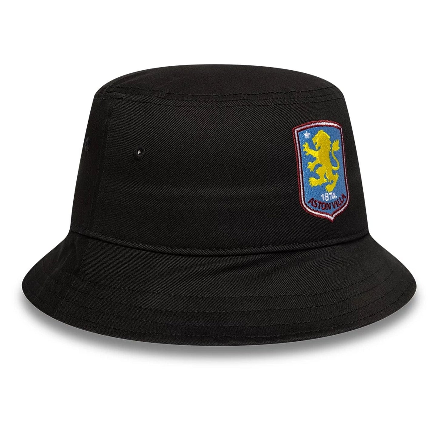 Pictured is this Core Aston Villa FC Bucket hat in black. 3