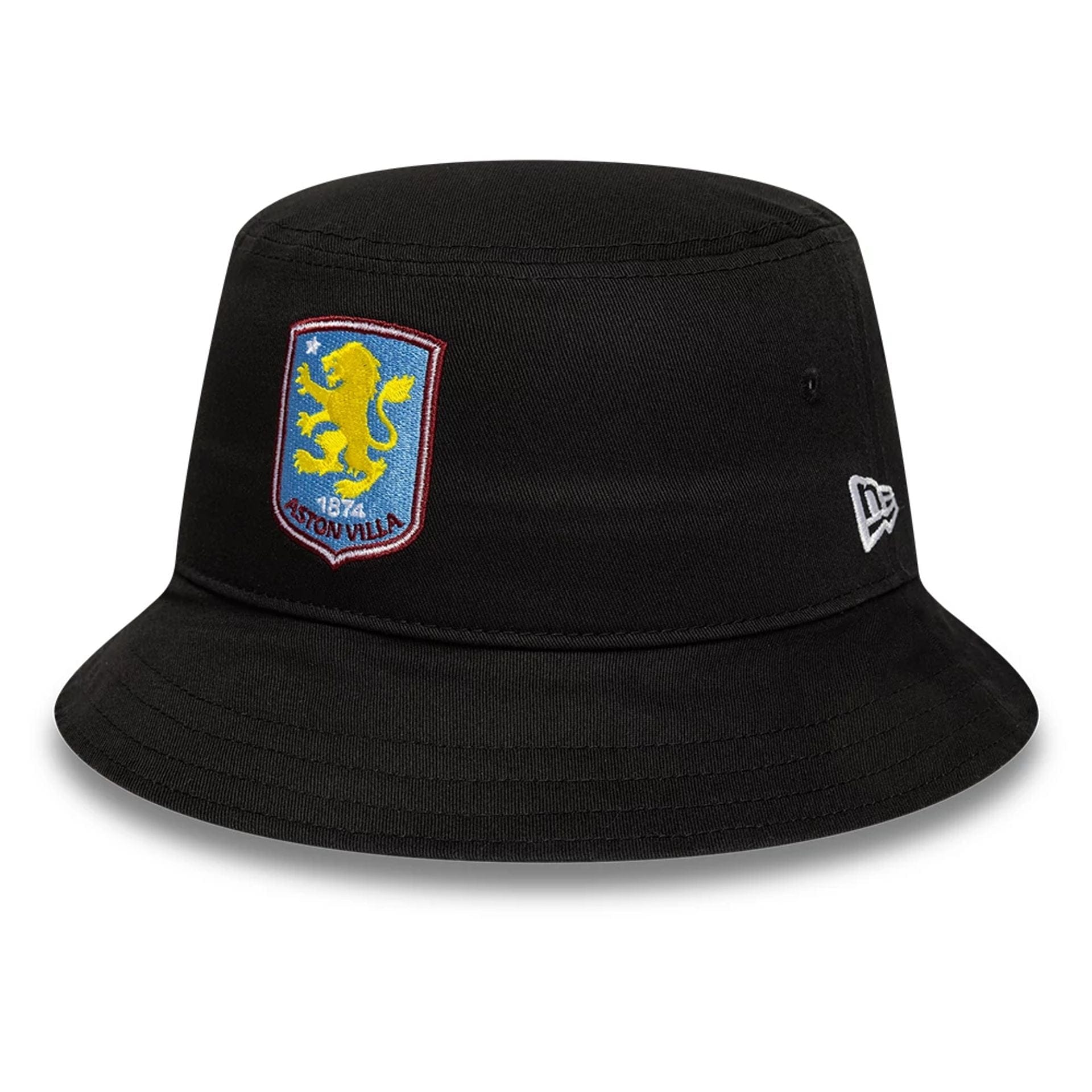 Pictured is this Core Aston Villa FC Bucket hat in black. 1