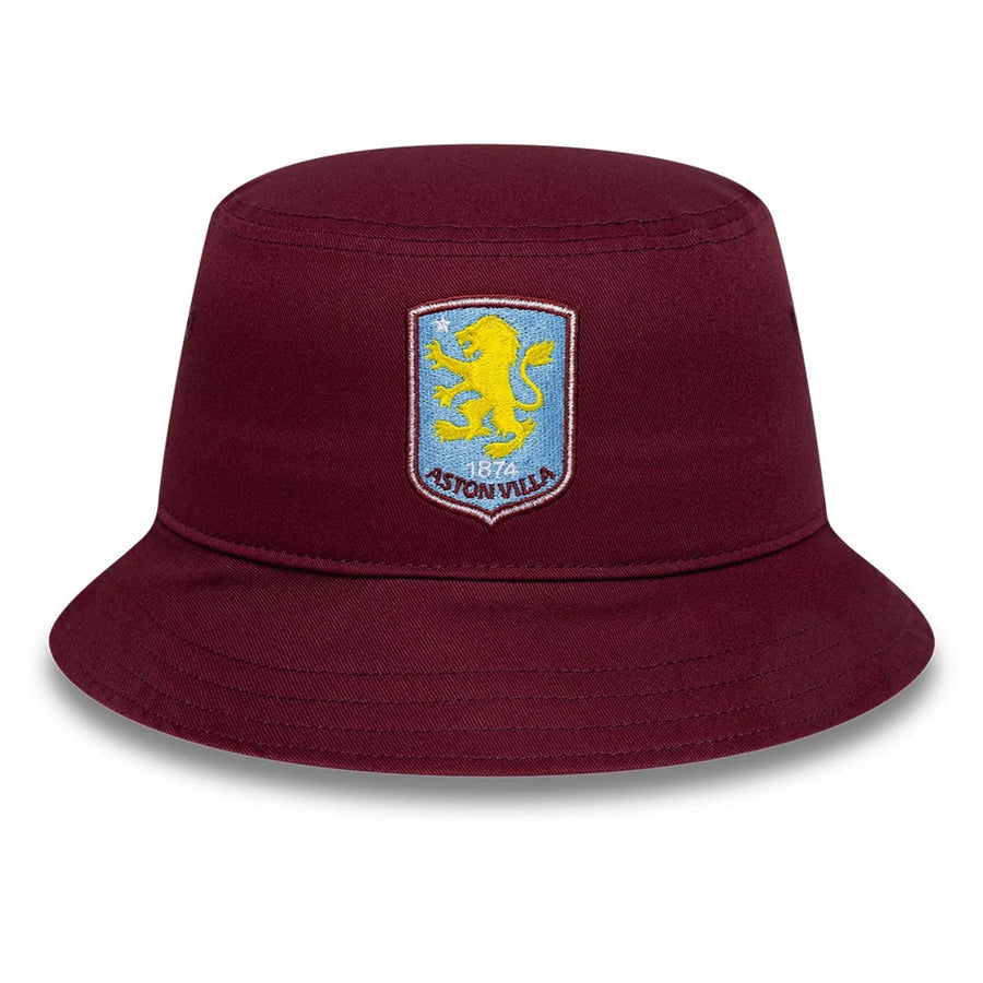 Pictured is this Core Aston Villa FC Bucket hat in dark red. 2