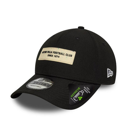 Pictured is this Repreve® Aston Villa FC 9FORTY cap in black. 1