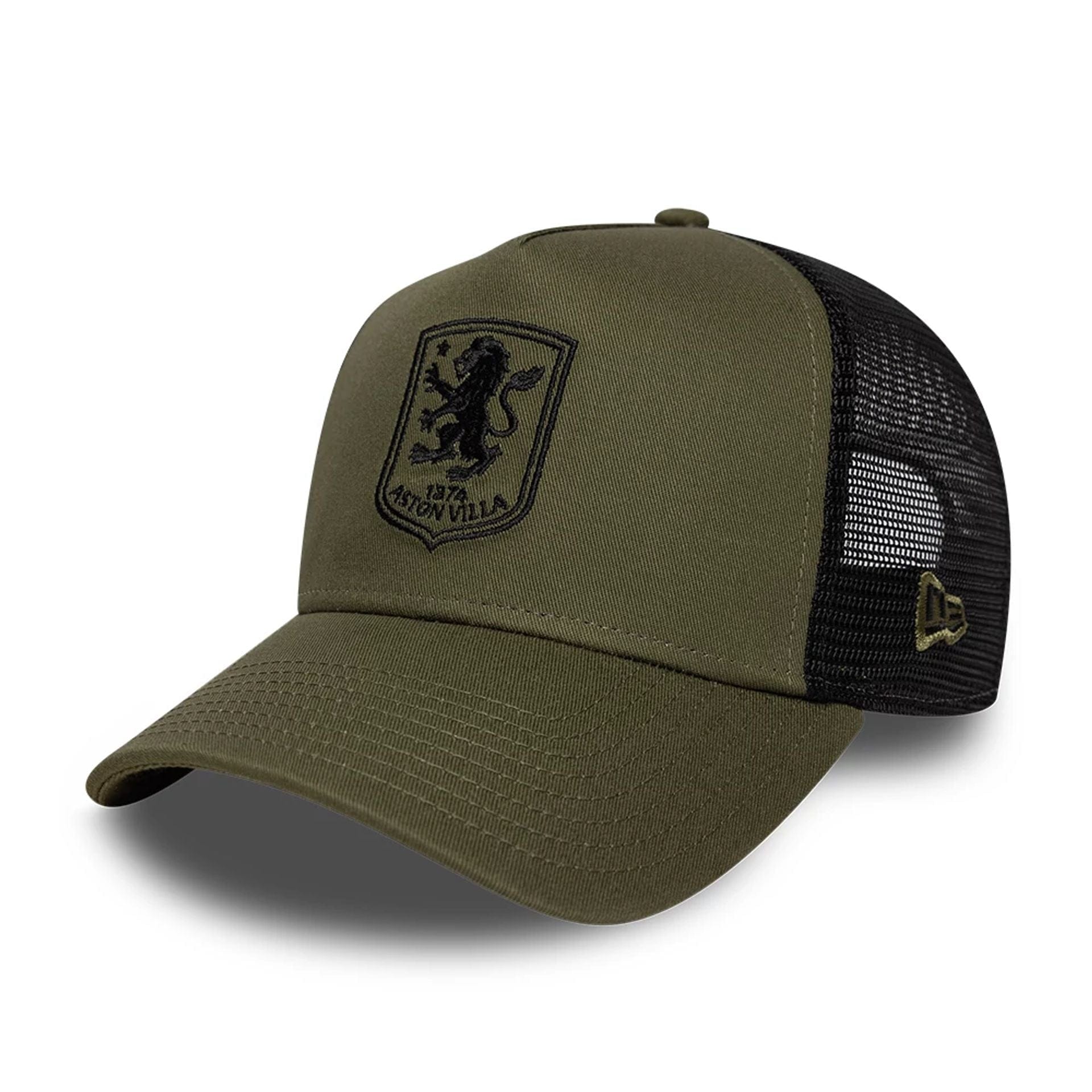 Pictured is this Core Aston Villa FC 9FORTY A-Frame Trucker cap in green. 1