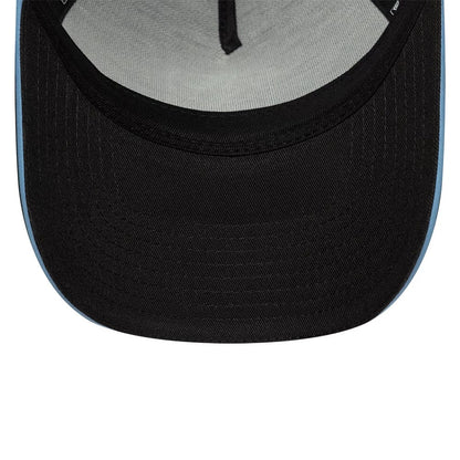 Pictured is this Away Kit Aston Villa FC 9FORTY A-Frame Trucker cap in black. 5