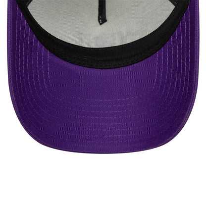 Pictured is this 3rd Kit Aston Villa FC 9FORTY A-Frame Trucker cap in dark purple. 5