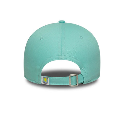 Pictured is this Womens Aston Villa FC 9FORTY cap in turquoise. 4