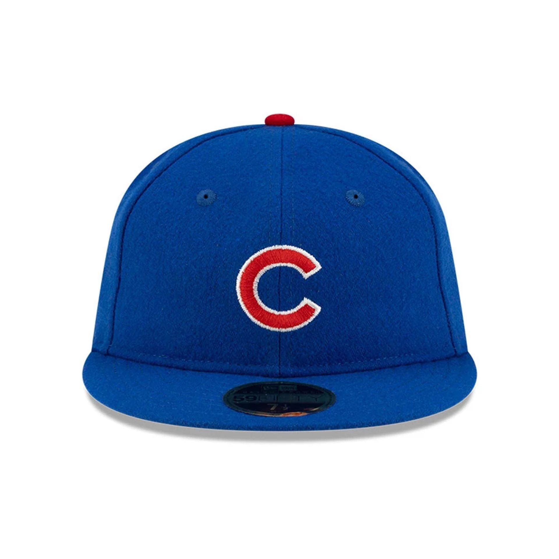 Pictured is this FOG X MLB Chicago Cubs Retro Crown 59FIFTY Fitted cap in blue. 3