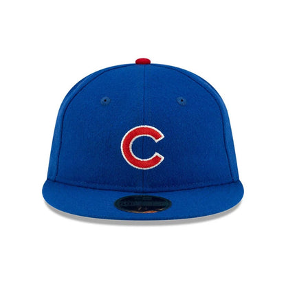 Pictured is this FOG X MLB Chicago Cubs Retro Crown 59FIFTY Fitted cap in blue. 3