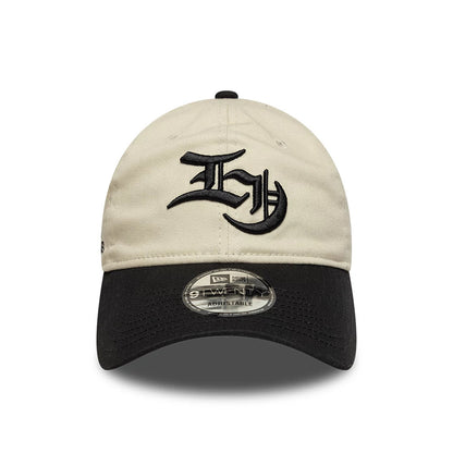 Pictured is this EDWIN x New Era 9TWENTY cap in Cream & Black. 3