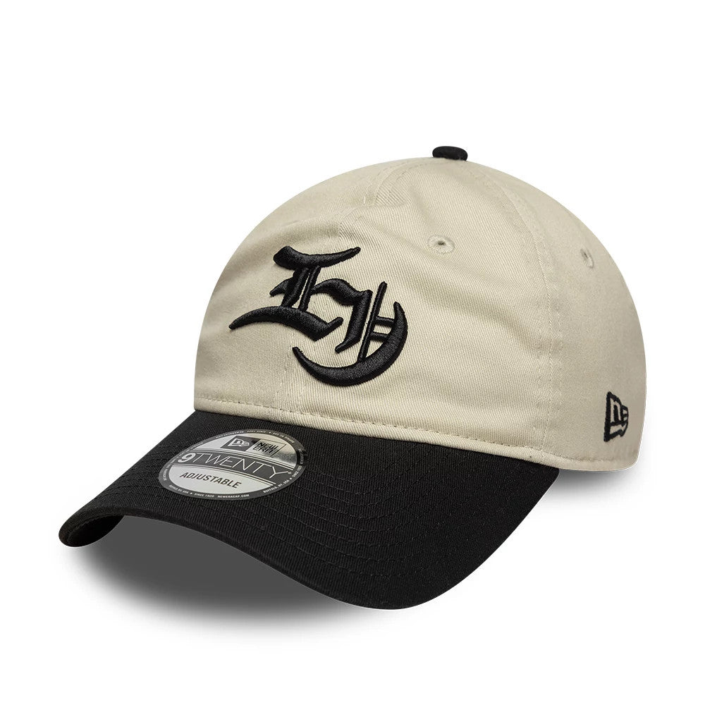 Pictured is this EDWIN x New Era 9TWENTY cap in Cream & Black. 3