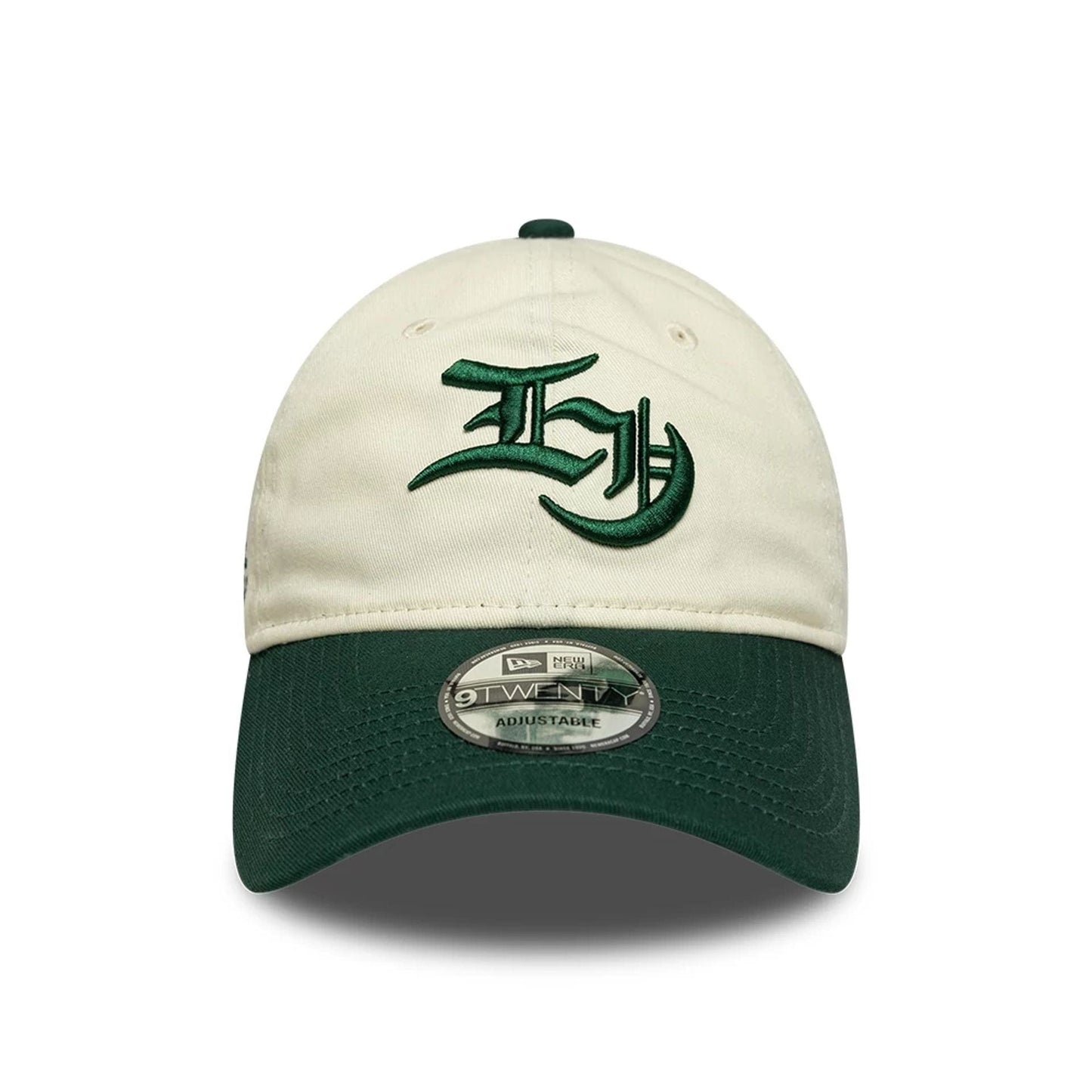 Pictured is this EDWIN x New Era 9TWENTY cap in Dark Green. 3