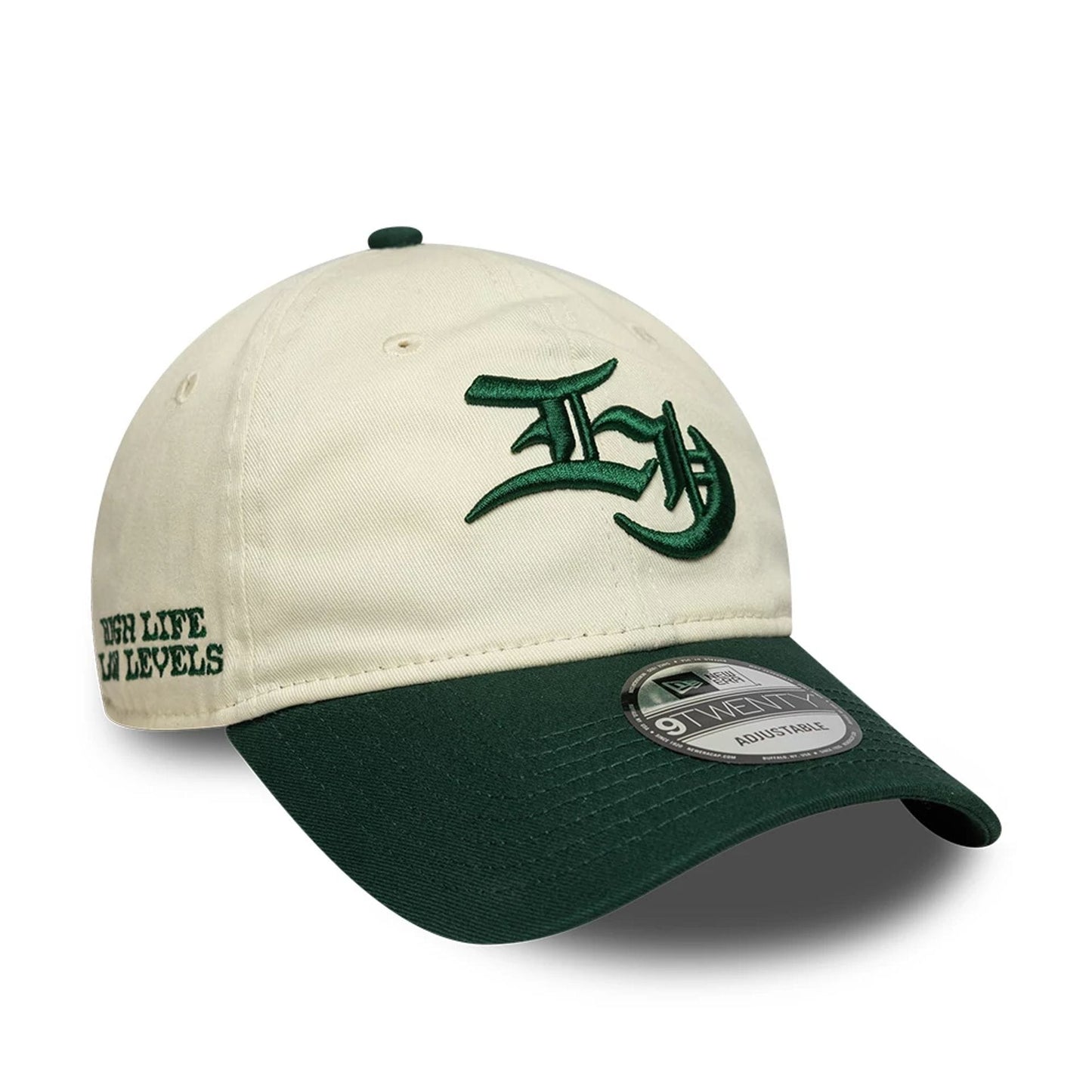 Pictured is this EDWIN x New Era 9TWENTY cap in Dark Green. 1