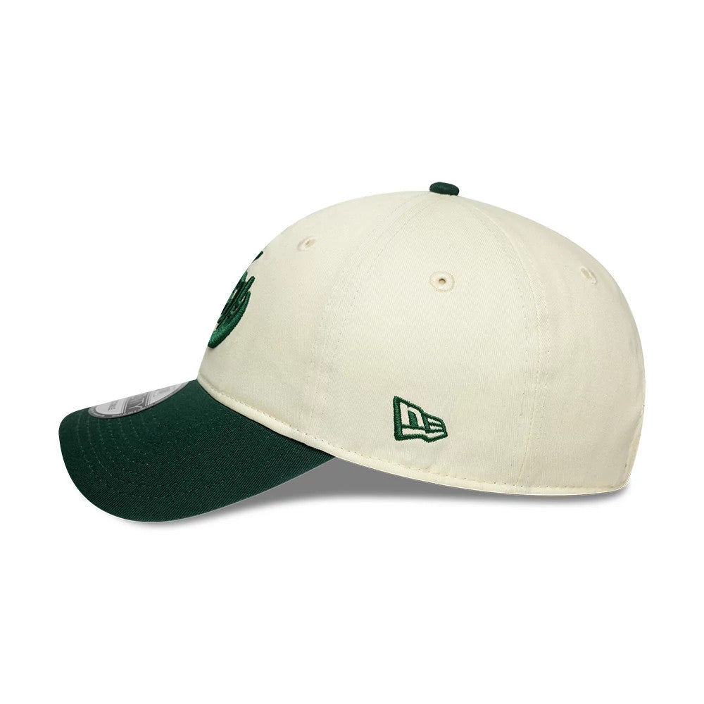 Pictured is this EDWIN x New Era 9TWENTY cap in Cream. 6