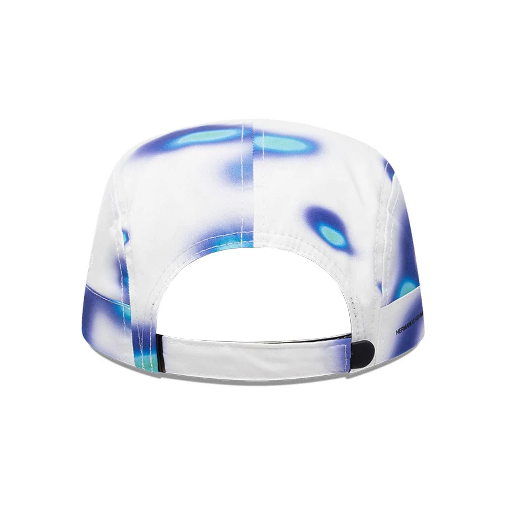 Pictured is this Hermanos Koumori x New Era Camper cap in white. 4