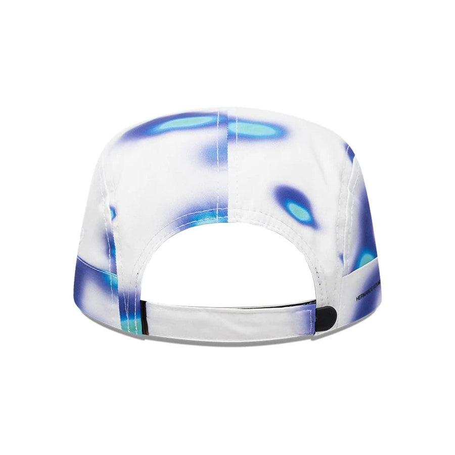 Pictured is this Hermanos Koumori x New Era Camper cap in white. 4