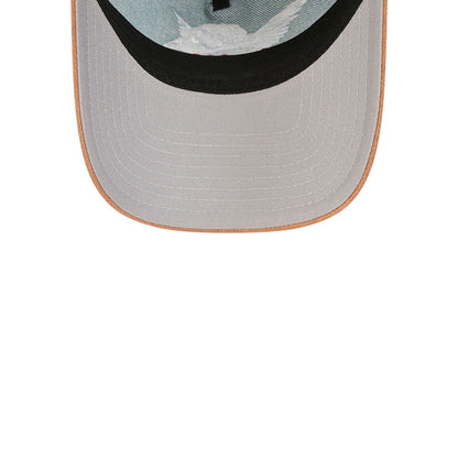 Pictured is this New Era Be Mine 9TWENTY A-Frame cap in Blue. 2
