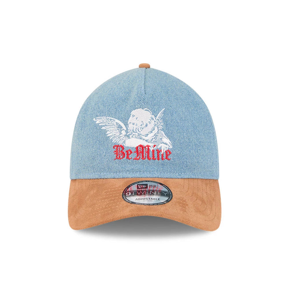 Pictured is this New Era Be Mine 9TWENTY A-Frame cap in Blue. 3