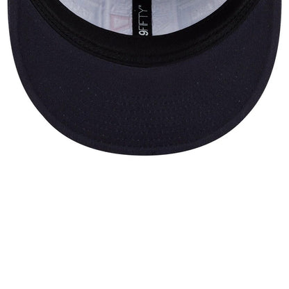 Pictured is this NHL Team Stripes New York Rangers Retro Crown 9FIFTY cap in blue. 7