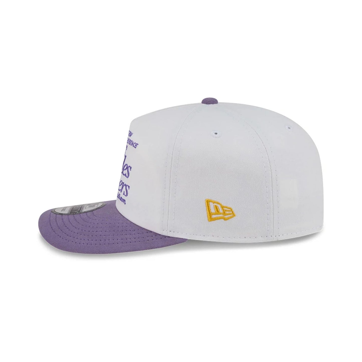 Pictured is this NBA Conference LA Lakers 19TWENTY cap in White. 6