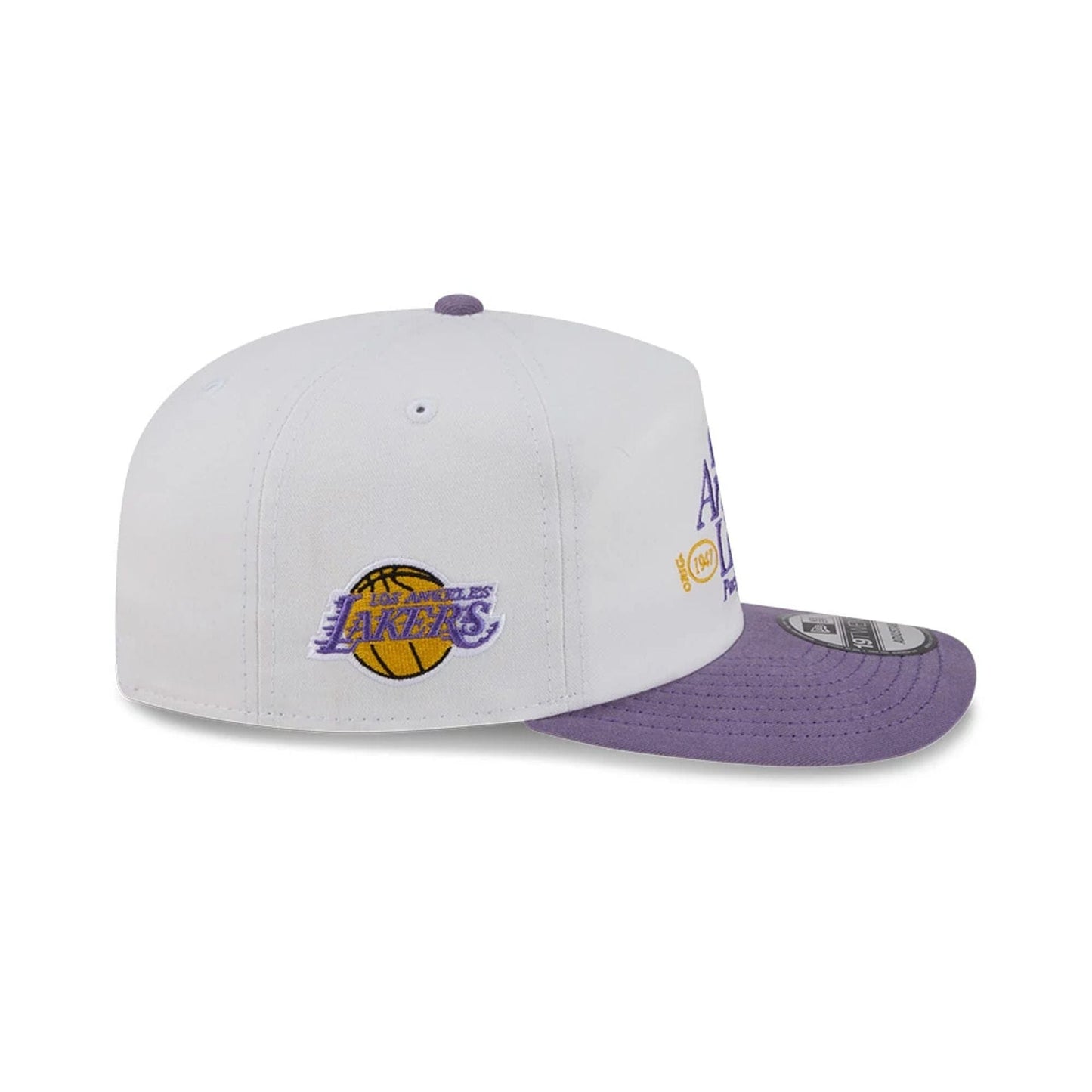 Pictured is this NBA Conference LA Lakers 19TWENTY cap in White. 5
