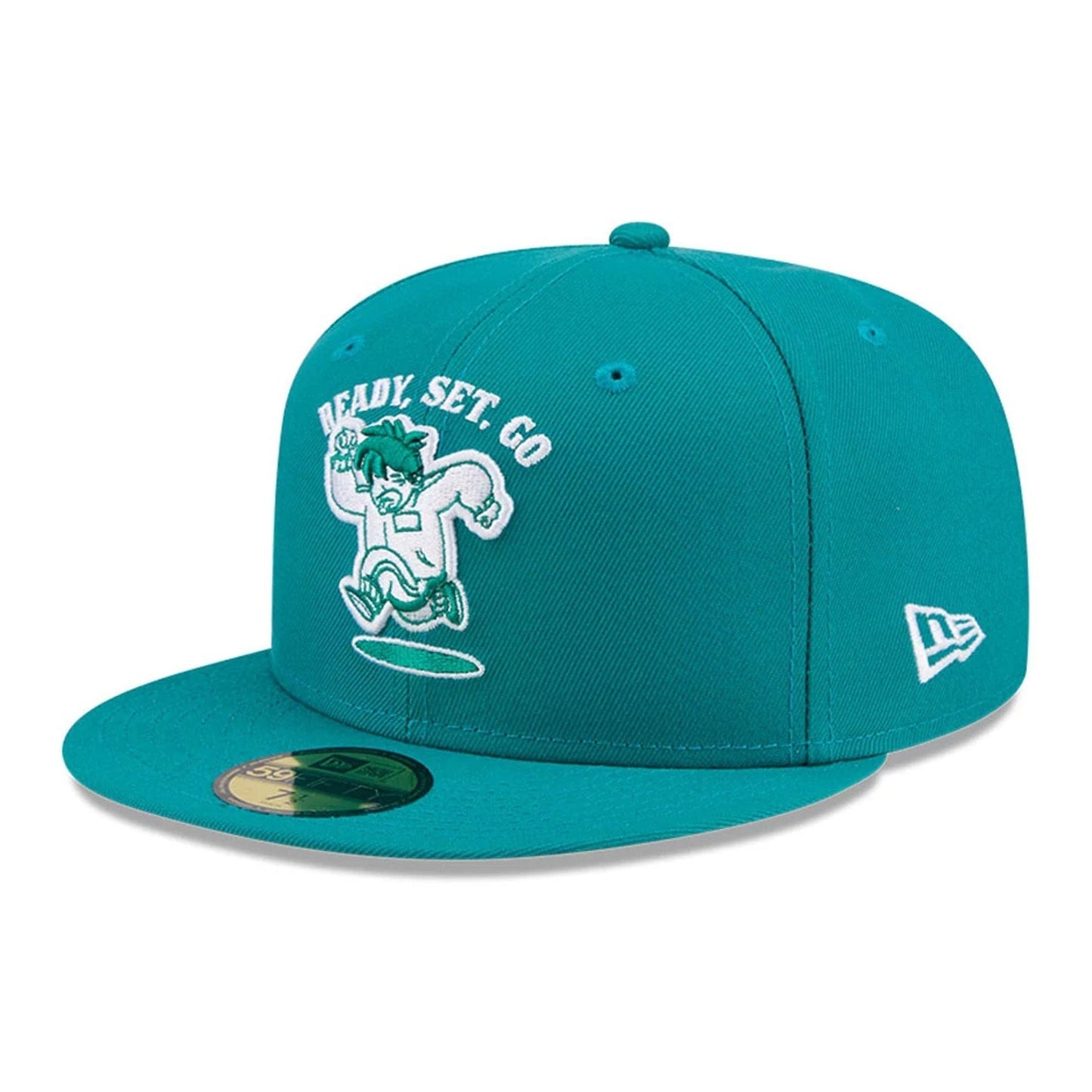 Pictured is this Netflix Squid Game 59FIFTY Fitted cap in green. 4