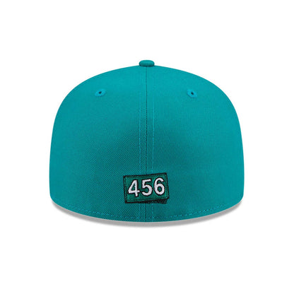 Pictured is this Netflix Squid Game 59FIFTY Fitted cap in green. 5