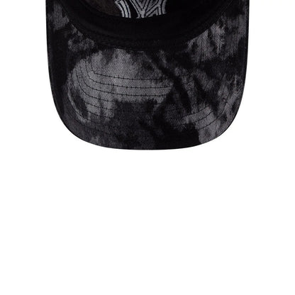 Pictured is this MLB Bleached Denim New York Yankees 9TWENTY A-Frame cap in black. 6