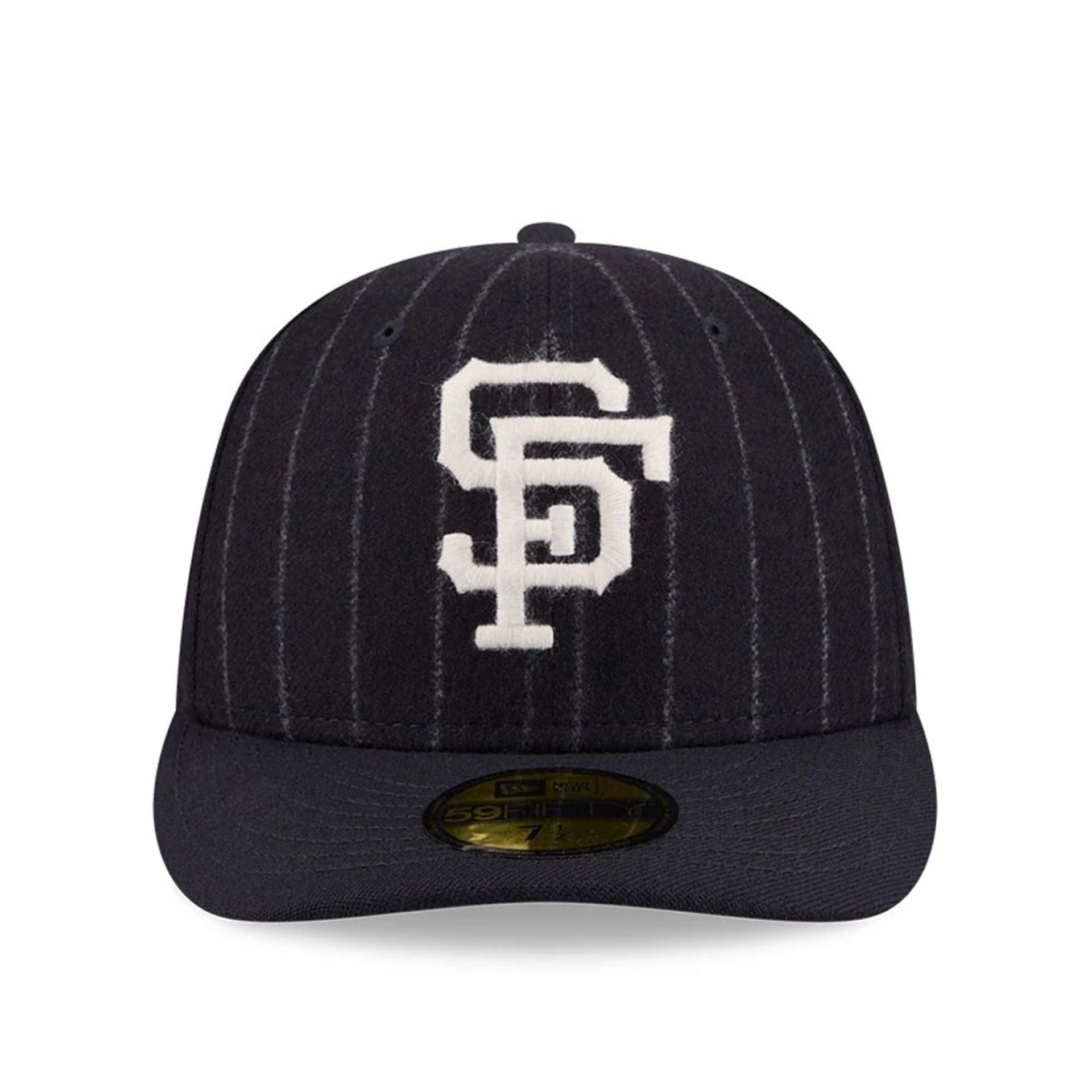 Pictured is this MLB X Moon San Francisco Giants 59FIFTY Fitted cap in Navy. 3