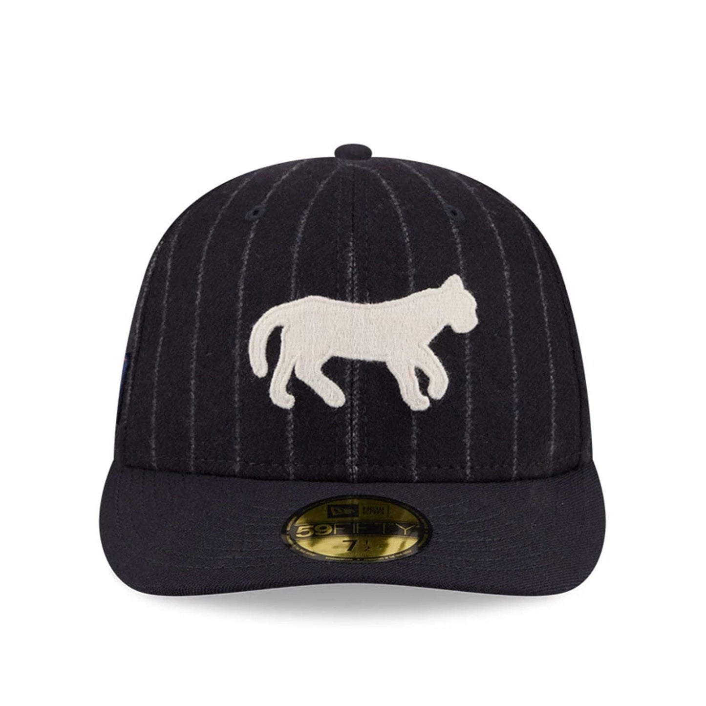 Pictured is this MLB X Moon Detroit Tigers 59FIFTY Fitted cap in Navy. 3