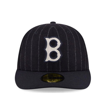 Pictured is this MLB X Moon Boston Red Sox 59FIFTY Fitted cap in Navy. 3