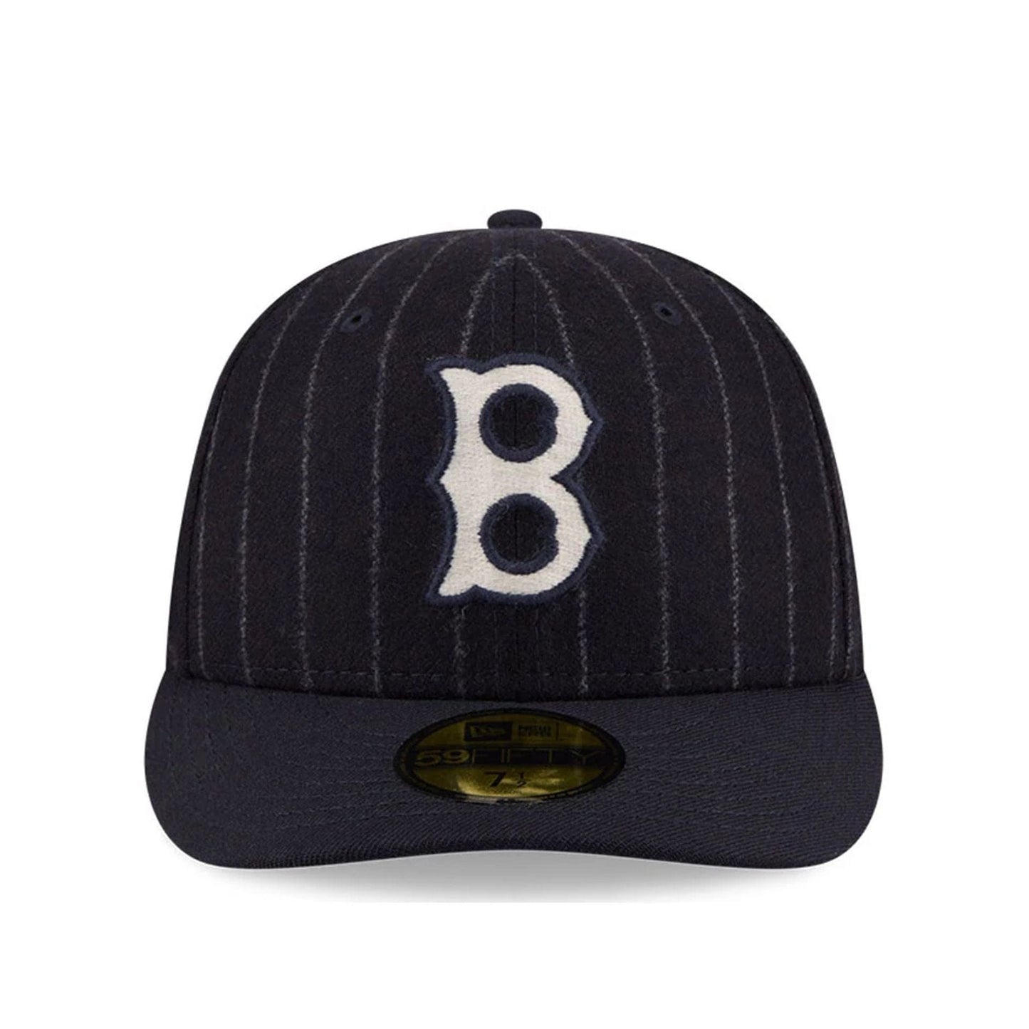 Pictured is this MLB X Moon Boston Red Sox 59FIFTY Fitted cap in Navy. 3