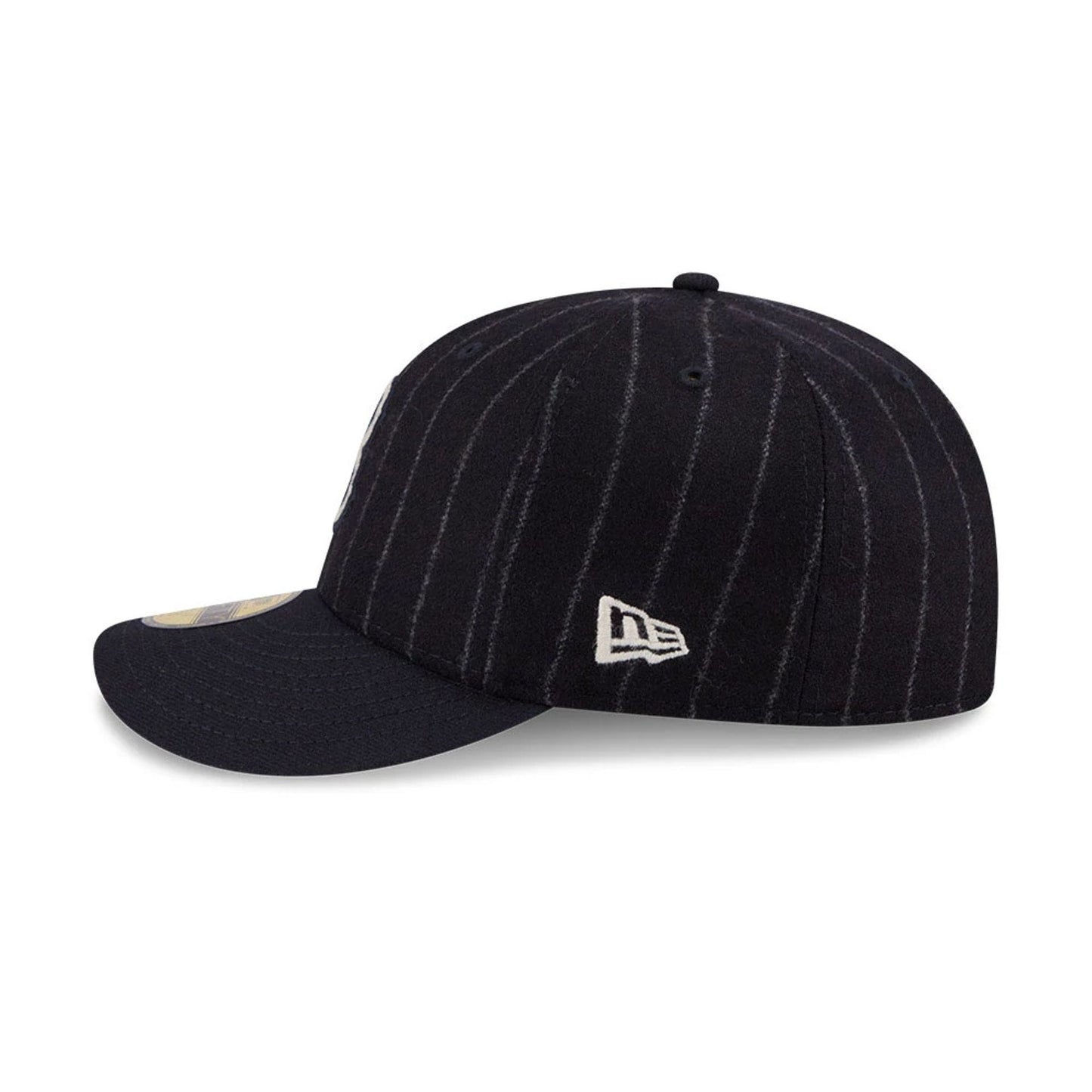 Pictured is this MLB X Moon Boston Red Sox 59FIFTY Fitted cap in Navy. 6