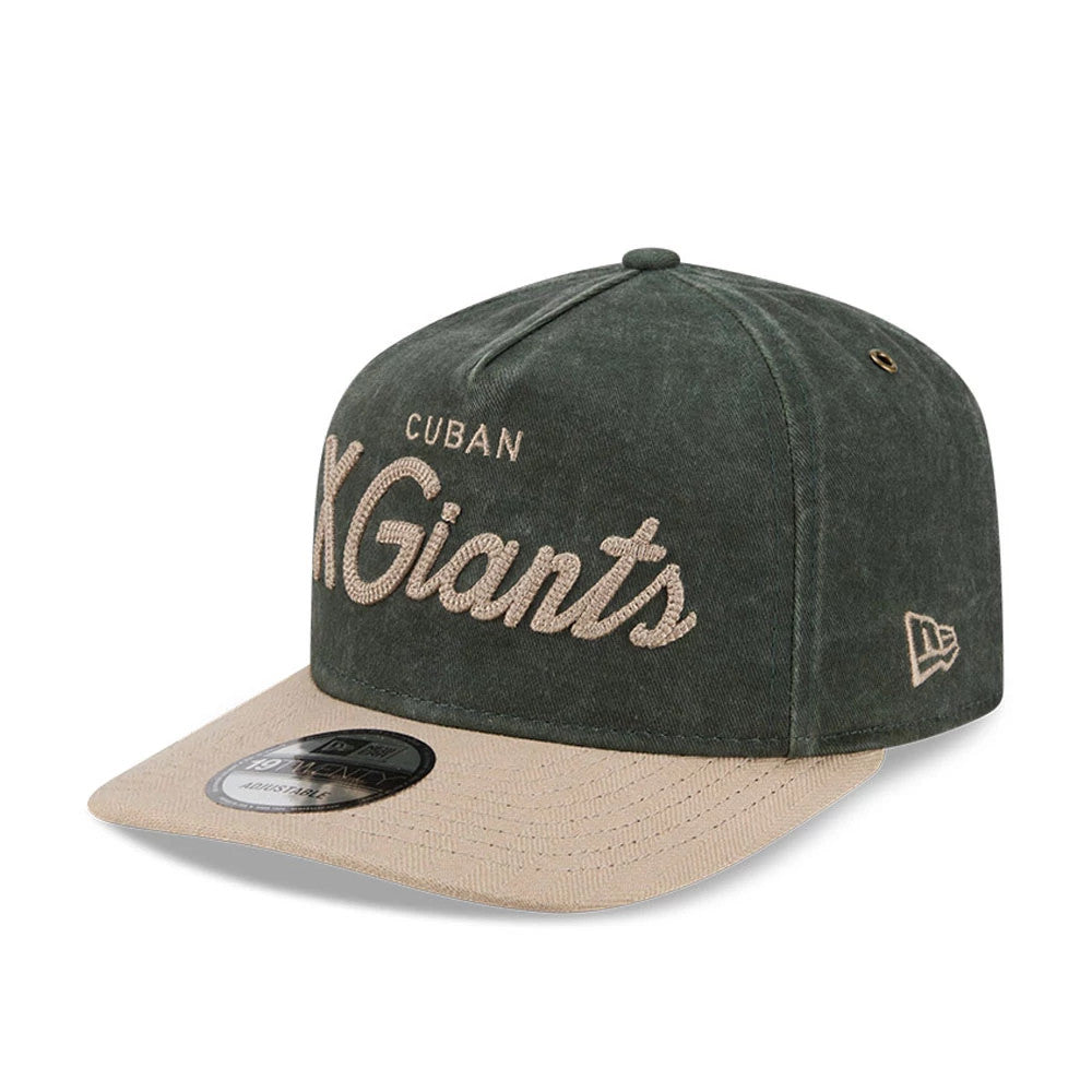 Pictured is this MLB Negro League Cuban X Giants 19TWENTY cap in dark green. 3
