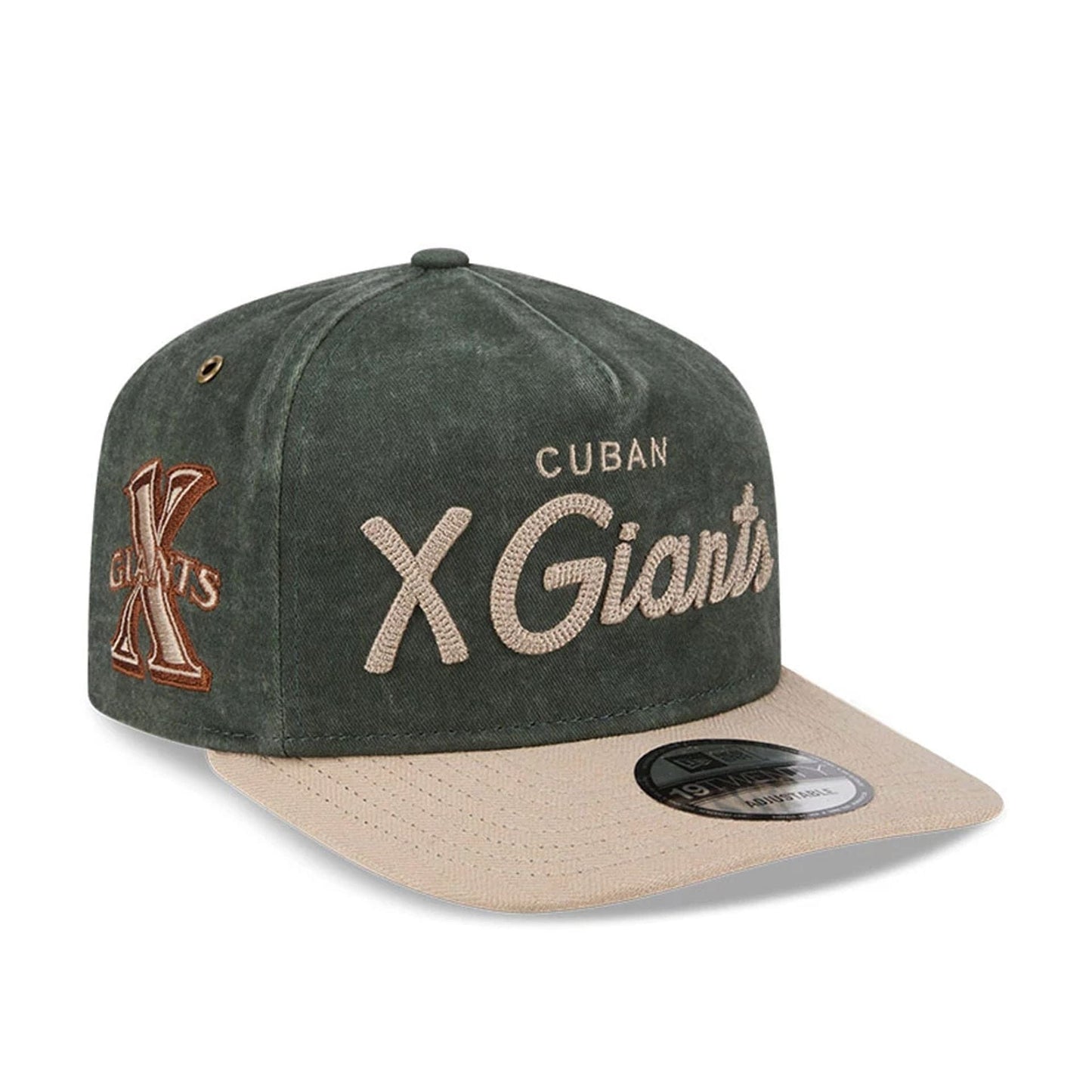 Pictured is this MLB Negro League Cuban X Giants 19TWENTY cap in dark green. 1
