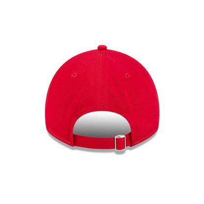 Pictured is this MLB Conversation Hearts Atlanta Braves 9TWENTY A-Frame cap in red. 7