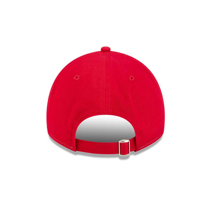 Pictured is this MLB Conversation Hearts Atlanta Braves 9TWENTY A-Frame cap in red. 7