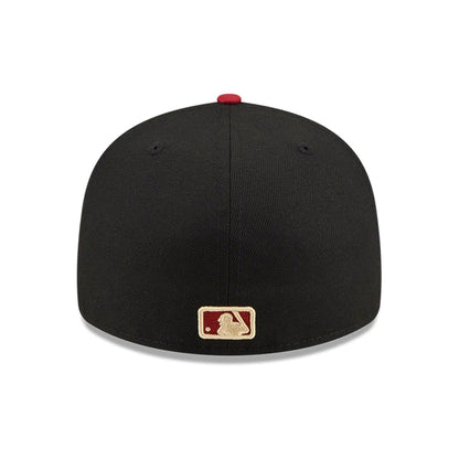 Pictured is this MLB Team Cards New York Yankees 59FIFTY Fitted cap in black. 7